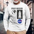 Nasa 宇宙ミッション・ディメンション 長袖Tシャツ 高齢者への贈り物
