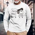 【まんが】クレヨンしんちゃん ネネちゃんとあいちゃん 長袖Tシャツ 高齢者への贈り物