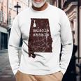 アラバママップ マッスルショールズ 録音 キャピタルロック グラフィック 長袖Tシャツ 高齢者への贈り物