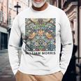 ウィリアム・モリス いちご泥棒 ポスター ビンテージ タペストリー William Morris 長袖Tシャツ 高齢者への贈り物