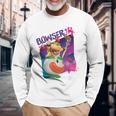 ザ・スーパーマリオギャラクシー・ムービー Bowser Jr Takes Over 長袖Tシャツ 高齢者への贈り物