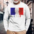 フランス革命 1789年 長袖Tシャツ 高齢者への贈り物