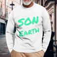 息子の男のための最高の息子の誕生日プレゼント Beston I Know On Earth 長袖Tシャツ 高齢者への贈り物