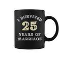 25 Years Of Marriage For ギフト 結婚25周年記念 コーヒーマグ