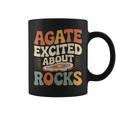 Agate Excited About Rocks ロック地質学オタク コーヒーマグ