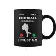 American Football Calling I Must Go ファニーコーチ メンズ レディース コーヒーマグ