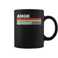 Angie パーソナライズ 名前 レトロ ヴィンテージ 70年代 80年代 90年代 誕生日 コーヒーマグ