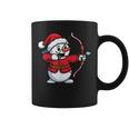 Christmas Snowman Archery Santa Hat Pajama Family Matching Coffee Mug