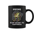Cute Frog Hiking Is Myecret To Happiness カエル コーヒーマグ
