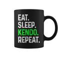 Eatleep Kendo Repeat 面白い格闘技コンバット コーヒーマグ