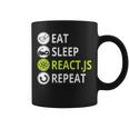 Eatleep ReactJs Repeat Javascriptプログラマー用 コーヒーマグ