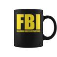 Fbi Bidenの指示に従うアパレル 面白い 男性 女性 コーヒーマグ