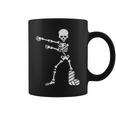 Floss Dance Flossing ダンス 足の骨折 石膏ギプス スケルトン ハロウィーン コーヒーマグ