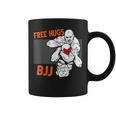 Free Hugs ブラジリアン柔術 Bjj 格闘技 面白い総合格闘技 コーヒーマグ