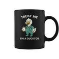 Trust Me I'm A Ducktor メディカルしゃれクワック ダックドクター コーヒーマグ