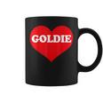I Heart Goldie I Love Goldie カスタマイズ可 コーヒーマグ