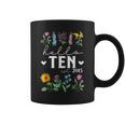 Hello Ten Est 2015 Wildflower 10Th Birthday For Girls Coffee Mug