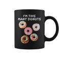I'm Many Donuts 面白いドーナツフィットネス格言 コーヒーマグ