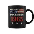 Impresionante Banderaintage De Estados Unidos Desde 1965 De Diciembre De 1965 Manga Larga Taza de café