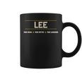 Lee The Man The Myth The Legend コーヒーマグ