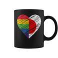 Lgbtq Japan ゲイプライド ハート ゲイとレズビアンの愛 Lgbt コーヒーマグ