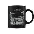 Lone Cowboy Watching Ufo 空飛ぶ円盤 キャニオン コーヒーマグ
