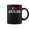 I Love Julie 私は愛する Julie コーヒーマグ