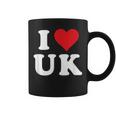 I Love Uk Initials I Heart UK First Last Name U K コーヒーマグ