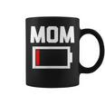 Mom Battery Low Mother Family Mama Mommy Mom コーヒーマグ