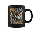 Mom Of The Wild And Three 3Rd Birthday Boy Safari Truck Coffee Mug