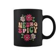 Neurospicy レトロフラワー コーヒーマグ