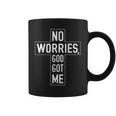 No Worries God-Got Me キリスト教 宗教 信仰 イエス 聖書 コーヒーマグ