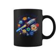 Outta This World かわいい惑星宇宙好き、宇宙飛行士銀河 コーヒーマグ