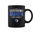 メンズ Promoted To Grandpa Est 2027 Dad コーヒーマグ