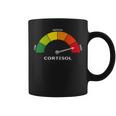 Pure Cortisol 面白いストレスメーターで走る 長袖tシャツ コーヒーマグ