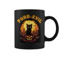 Purr-Evil お化け猫 ハロウィン コーヒーマグ