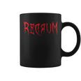 Redrum 怖い不気味な血まみれのハロウィンtシャツ2 コーヒーマグ