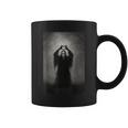 Retro Scary Ghost Love Hands Horror Halloween Costume Coffee Mug