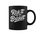 Risk It For The Brisket Bbqジョーク 長袖tシャツ コーヒーマグ