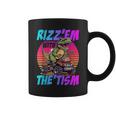 Rizz 'Em With The Tism 恐竜 T-Rex Meme Autism コーヒーマグ