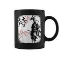 Samurai Giraffe Ninja Budo Japan Worrior Cherry Blosson コーヒーマグ