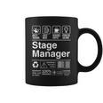 Stage Manager Description Label コーヒーマグ