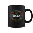 Start With Hello Different World Language Learning Teacher Coffee Mug