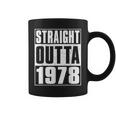 Straight Outta 1978 Womenintage 1978 Birth Of Birthday コーヒーマグ