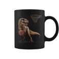 T Rex 恐竜 バスケットボール 面白い恐竜フープ コーヒーマグ