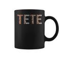Tete ヒョウ柄 ママ キュート 母の日 おもしろい おばあちゃん コーヒーマグ