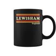 Vintage 80s Lewisham England Retro Graphic Coffee Mug