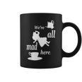 We're All Mad Here 不思議の国のアリスtシャツデザイン コーヒーマグ