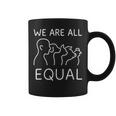 We Are All Equal Anti-Speciesism Animal Equalityegan Activ コーヒーマグ