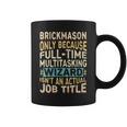 Wizard Job Title Quote Brickmason Coffee Mug
